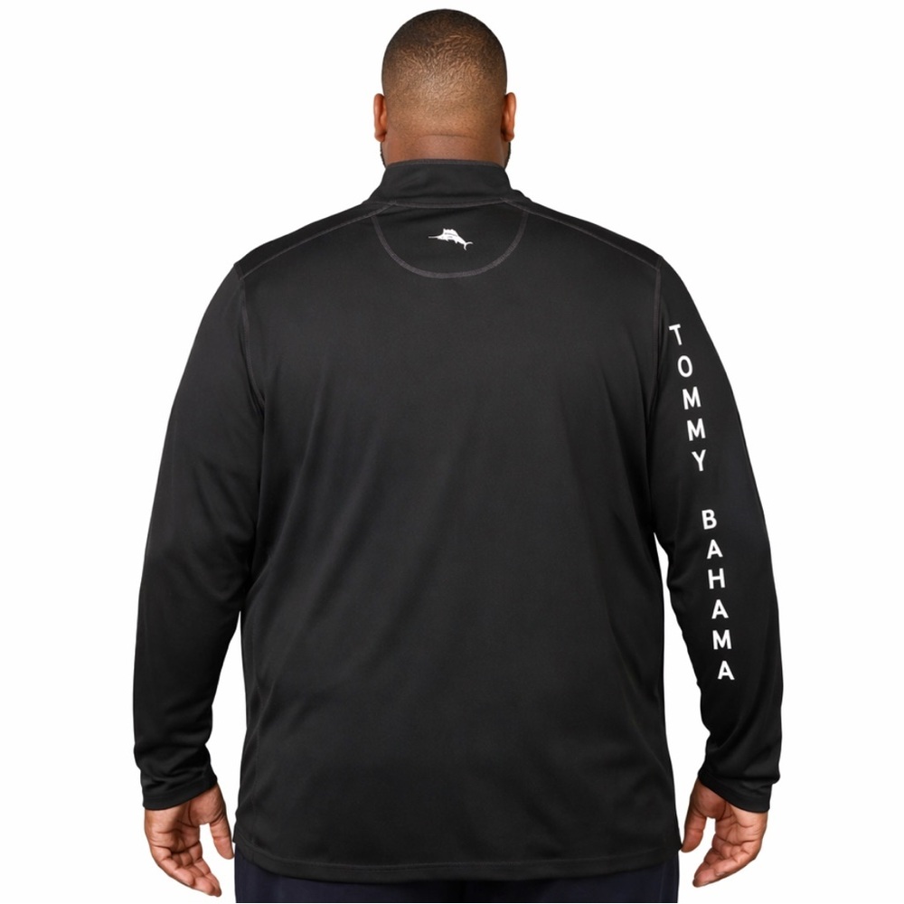 Tommy Bahama Men’s Performance Jacket 3XL Big & Tall Black UPF 30 NWT $135 - Picture 2 of 11